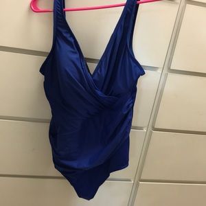Size 16 royal blue miraclesuit